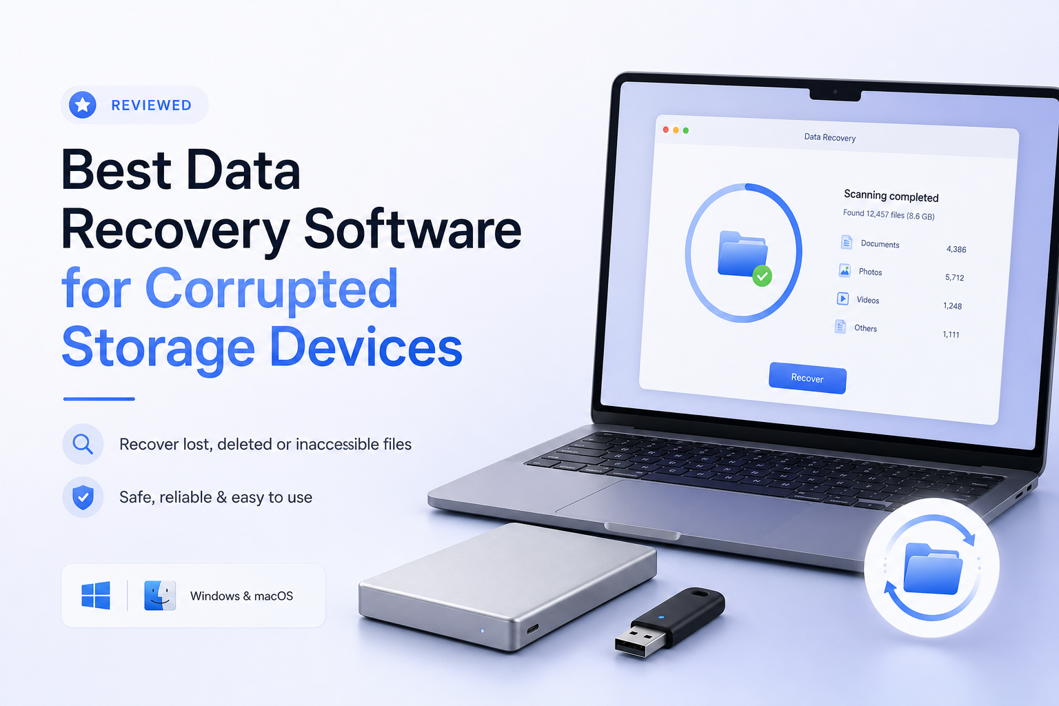 Best Data Recovery Software for Corrupted Storage Devices