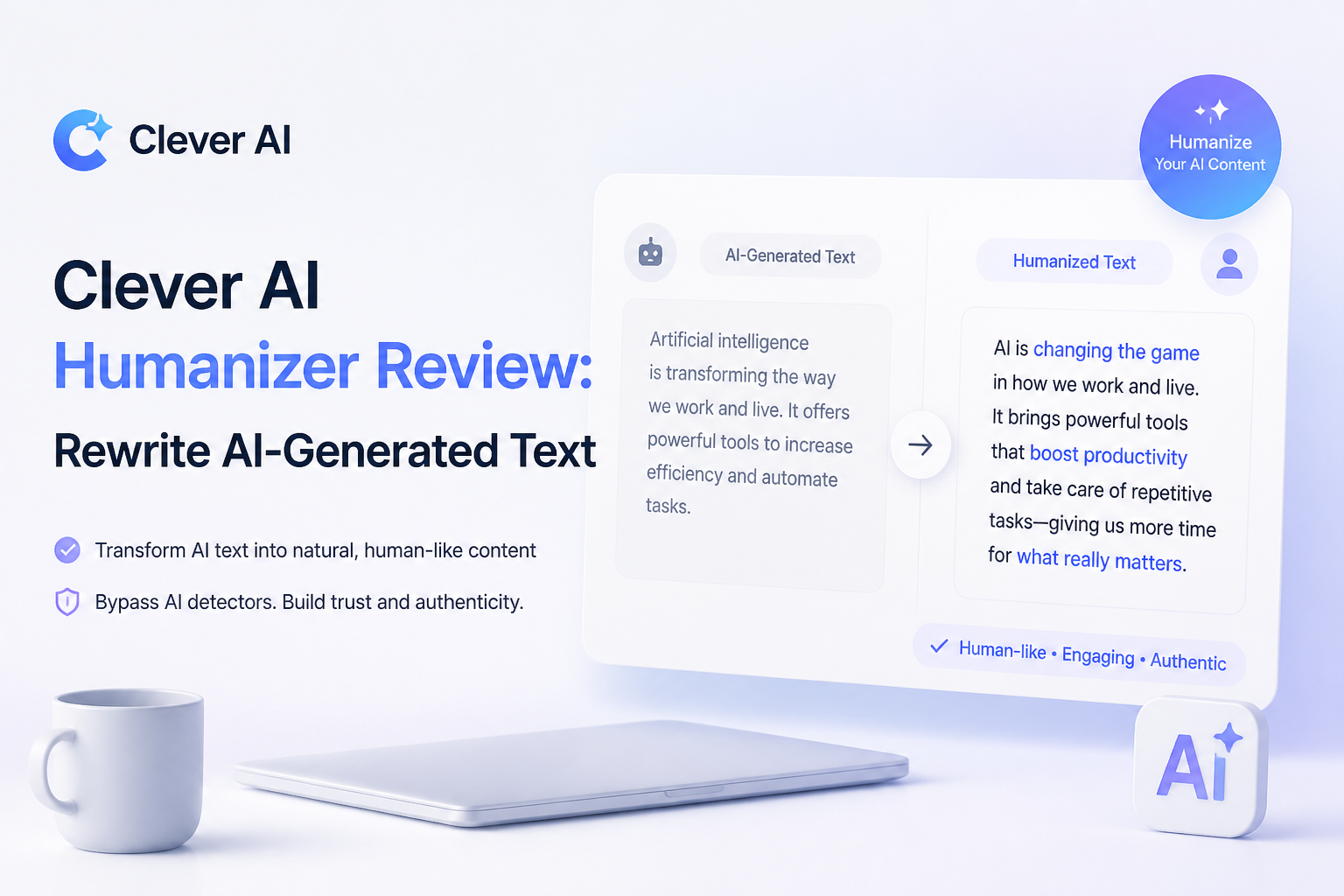 Clever AI Humanizer Review 2026: Rewrite AI-Generated Text