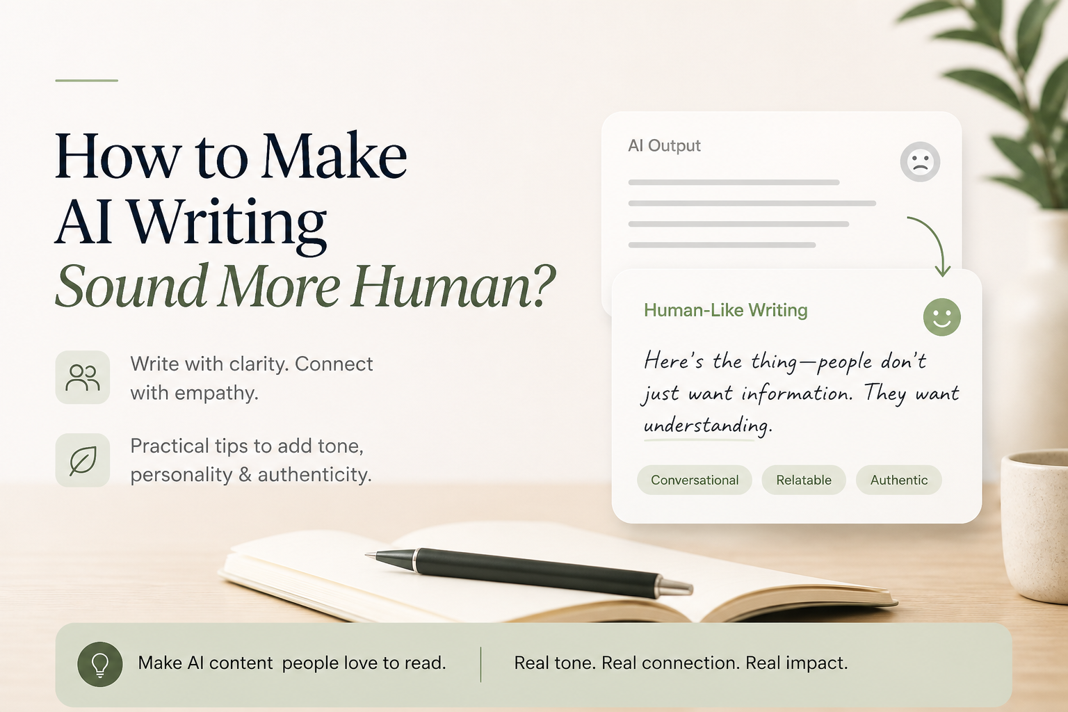 How to Make AI Writing Sound More Human? 5 Tips in 2026