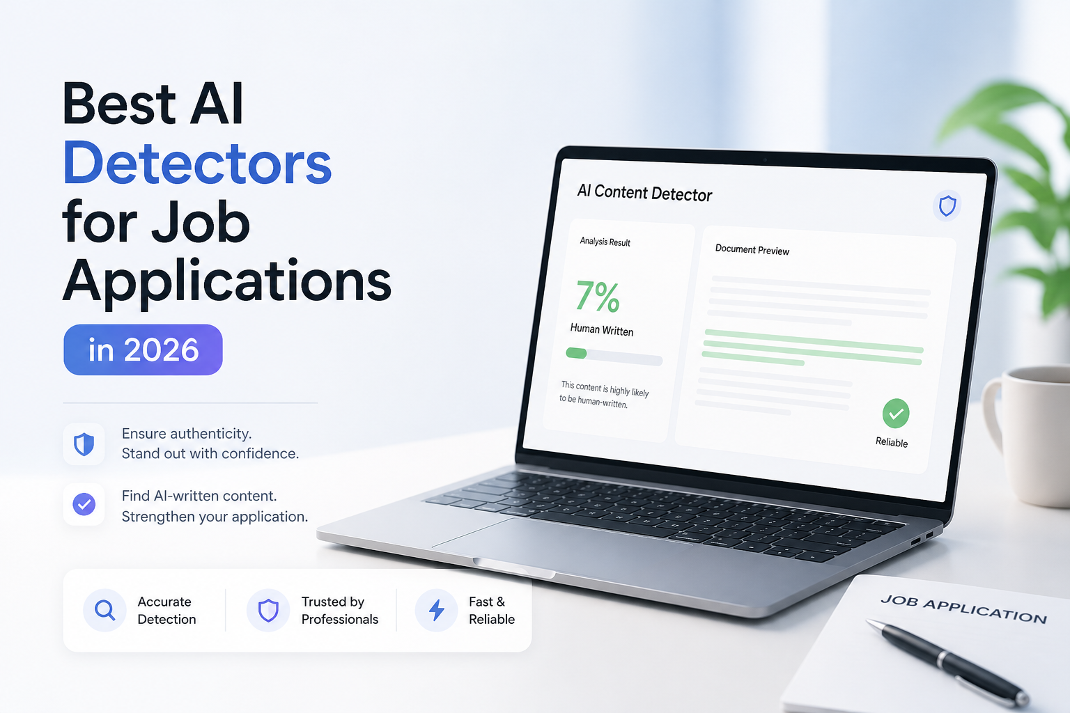 Best AI Detectors for Job Applications in 2026